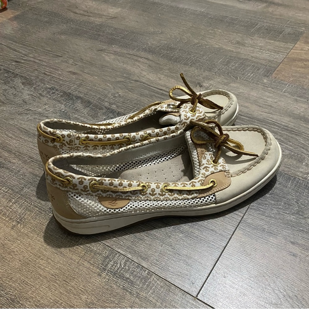 Sperry Boat Shoes Size 10 Like New